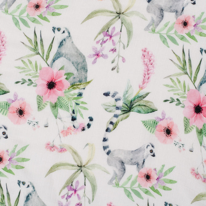 Бамбукова Пелена 30X30 Лемур --- BebeMama