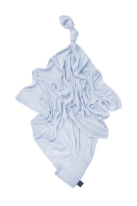 Bambusz pelenka 75x75 felhős kék