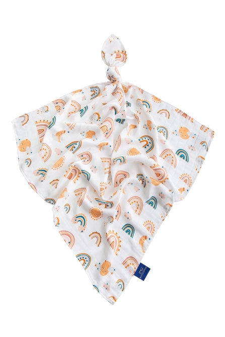 Бамбукова Пелена 30X30 Дъга --- BebeMama