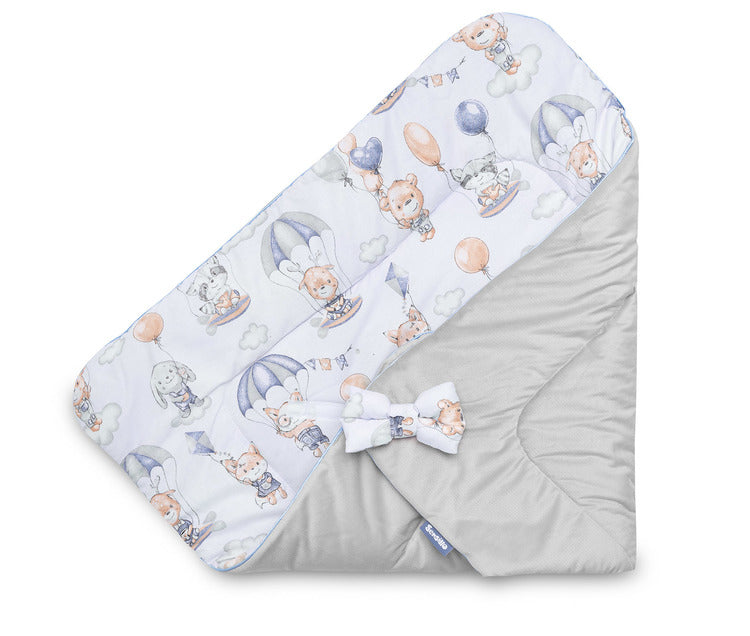 Пелена – Полет В Облаците- Сиво 75X75 --- BebeMama
