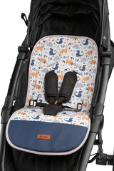 Кадифена Подложка За Количка -Динозаври --- BebeMama