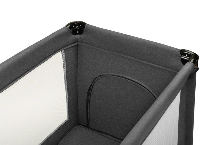 Сгъваема Кошара За Пътуване 1 Ниво Basic Graphite Caretero --- BebeMama