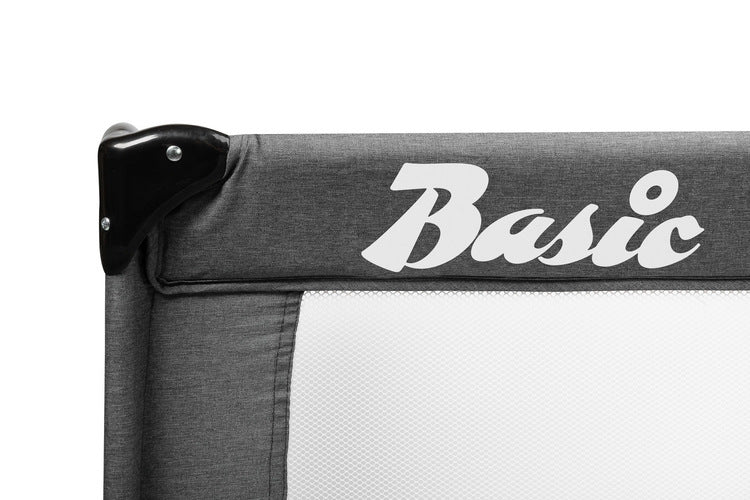 Сгъваема Кошара За Пътуване 1 Ниво Basic Graphite Caretero --- BebeMama