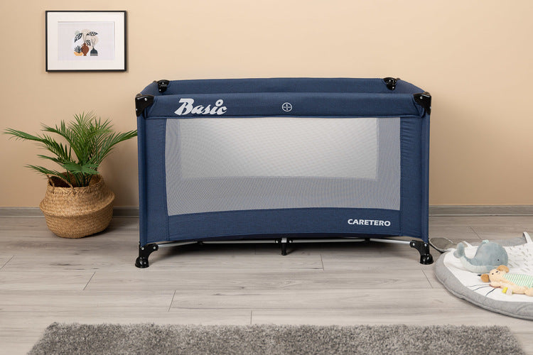 Сгъваема Кошара За Пътуване 1 Ниво Basic Navy