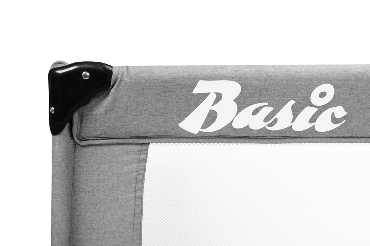 Сгъваема Кошара За Пътуване 1 Ниво Basic Grey Caretero --- BebeMama