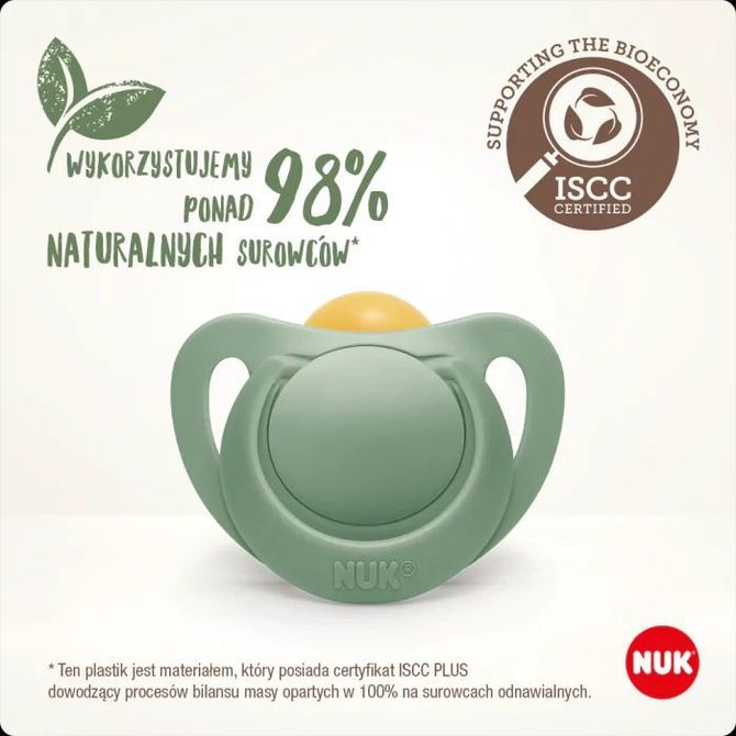 Латексов Биберон For Nature 0-6 2 Бр./Кутия --- BebeMama