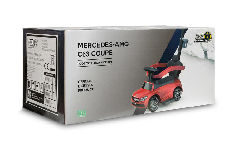 Кола Mercedes Amg C63 Ride-Оn Red Caretero Toyz