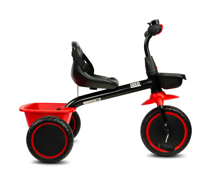 Триколка Loco Червен Caretero Toyz --- BebeMama