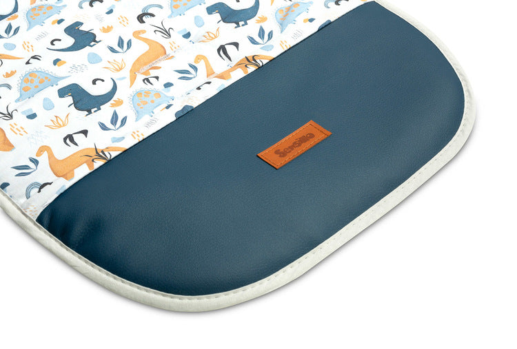 Подложка За Детска Количка - Сини Динозаври --- BebeMama