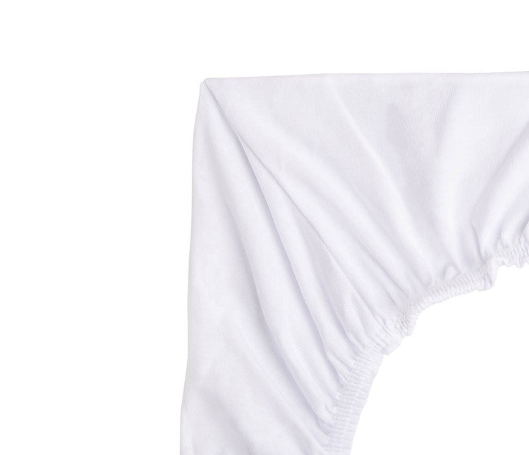 Cearșaf pentru pătuț Next To Me - Alb 90X40