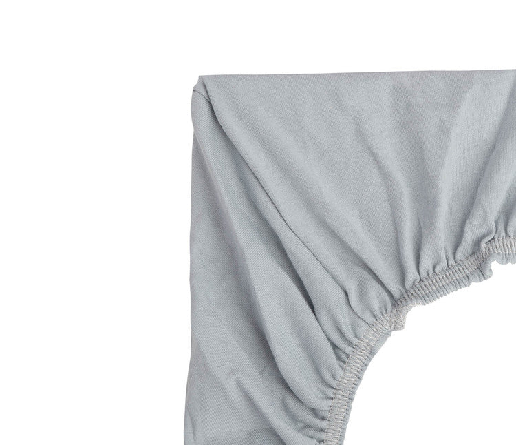 Cearșaf pentru pătuț Next To Me - Gri 90X40