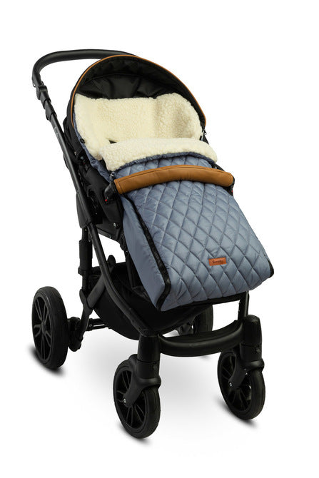 Geantă de lână de iarnă, grafit