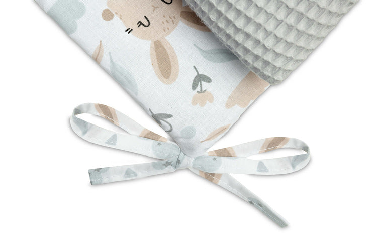 Обиколник За Детска Кошара- Бухал- Светло Сив --- BebeMama