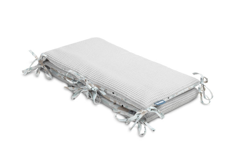 Обиколник За Детска Кошара- Бухал- Светло Сив --- BebeMama