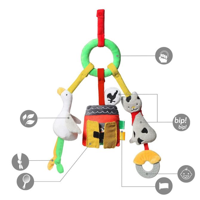 Висяща Играчка За КоличкаФерма --- BebeMama