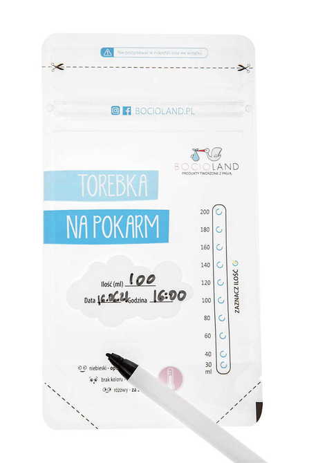 Контейнер За Мляко 200 Мл 30 Бр Bocioland --- BebeMama