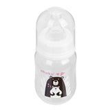 Sticlă 125 ml Ursuleț Alb-Negru