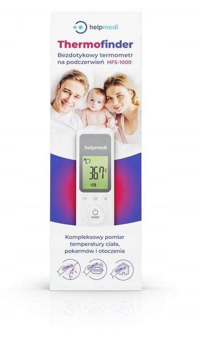 Érintés nélküli hőmérő Hfs-1000 Helpmedi