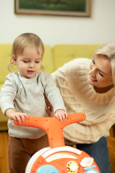 Проходилка 2в1 Spark Turquose Caretero Toyz
