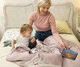 Спален Комплект 100Х135 Хипопотам - Розов --- BebeMama