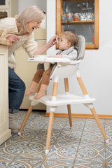 Столче За Хранене Tuva Beige Caretero --- BebeMama