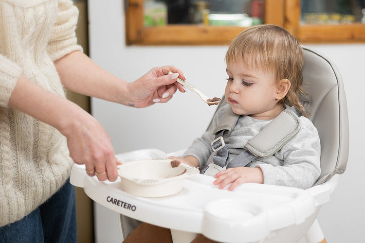 Столче За Хранене Tuva Grey Caretero --- BebeMama