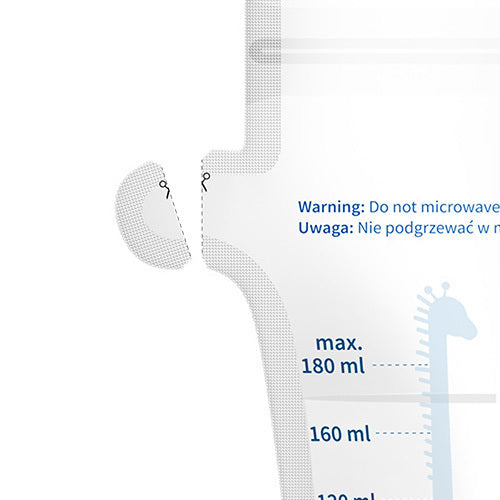 Pungi pentru depozitarea laptelui matern 180 ml 30 buc