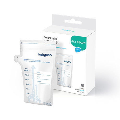 Pungi pentru depozitarea laptelui matern 180 ml 30 buc