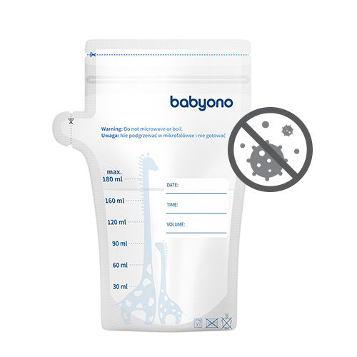 Pungi pentru depozitarea laptelui matern 180 ml 30 buc