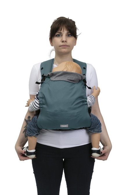 Кенгуру Skin Fit Carrier Green Wood --- BebeMama