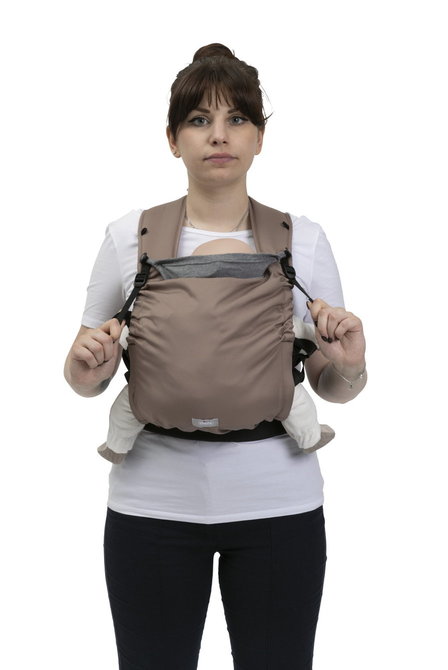 Кенгуру Skin Fit Carrier Warn Beige --- BebeMama