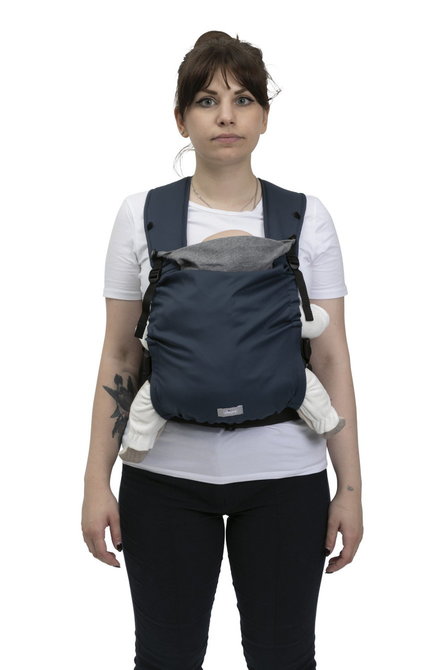 Кенгуру Skin Fit Carrier Blue Passion --- BebeMama