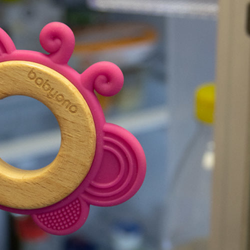 Дървена И Силиконова Гризалка Пеперуда --- BebeMama
