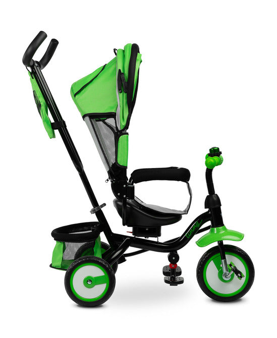 Tricicletă distractivă cu control parental Timmy Green Caretero Toyz
