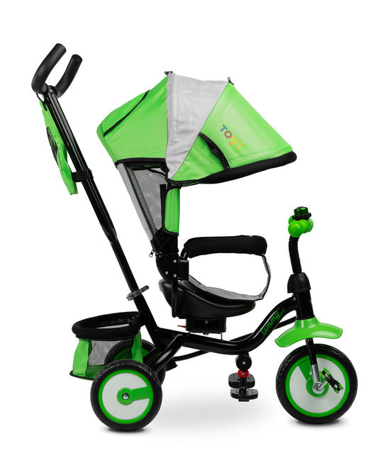Tricicletă distractivă cu control parental Timmy Green Caretero Toyz