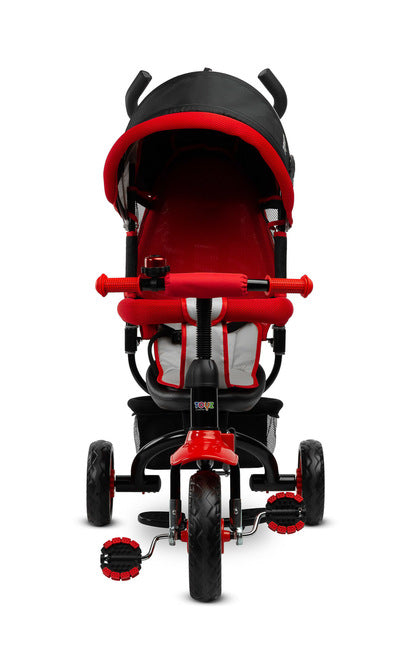 Триколка С Родителски Контрол Timmy Червен Caretero Toyz --- BebeMama