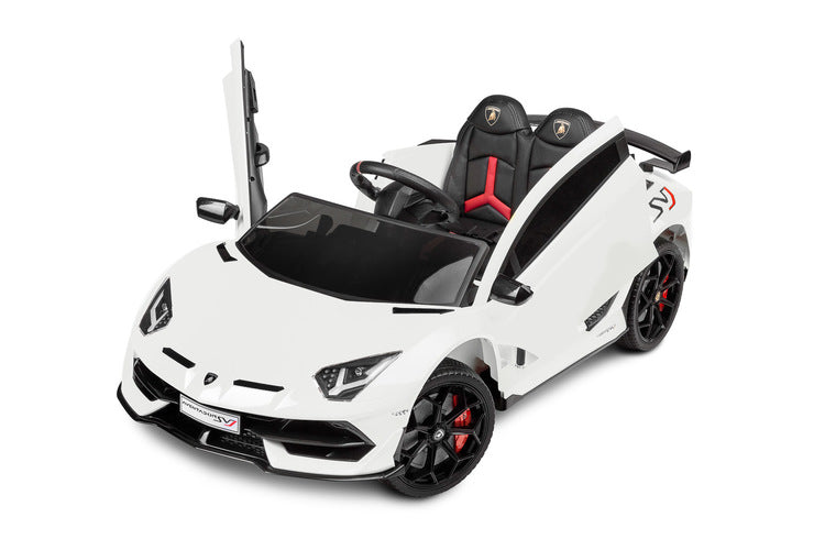 Акумулаторен Автомобил Lambоrghini Бяло Caretero Toyz
