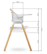 Стол За Хранене Bravo Pink Caretero