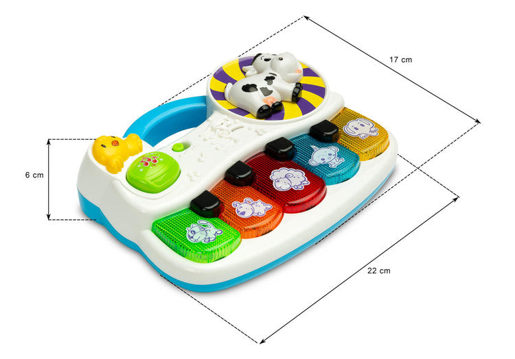 Образователна Играчка - Ферма Пиано Caretero Toyz --- BebeMama