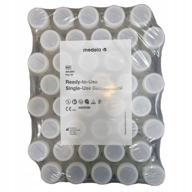 Medela Eldobható etetőpalackok 80ml/ 40db
