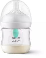 Бебешко Шише За Хранене Philips Avent Natural Response С Клапа Airfree, 125 Мл., 0+ Месеца --- BebeMama