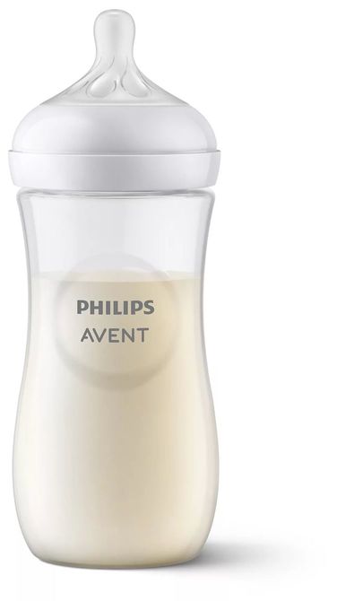 Бебешко Шише За Хранене Philips Avent Natural Response 330 Мл., 3+ Месеца --- BebeMama