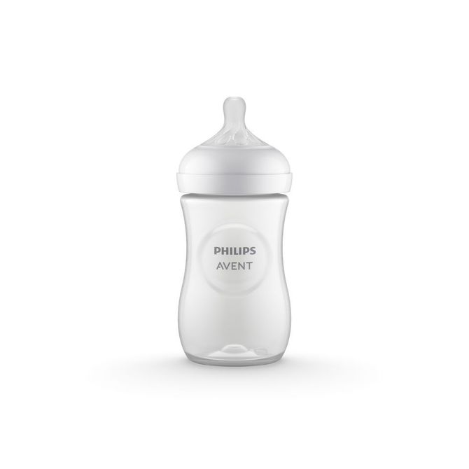 Бебешко Шише За Хранене Philips Avent Natural Response 260 Мл., 1+ Месеца Giraffe --- BebeMama