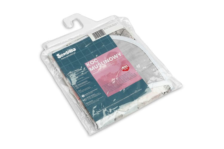 Pătură dublă din muselină Peony 80x100cm