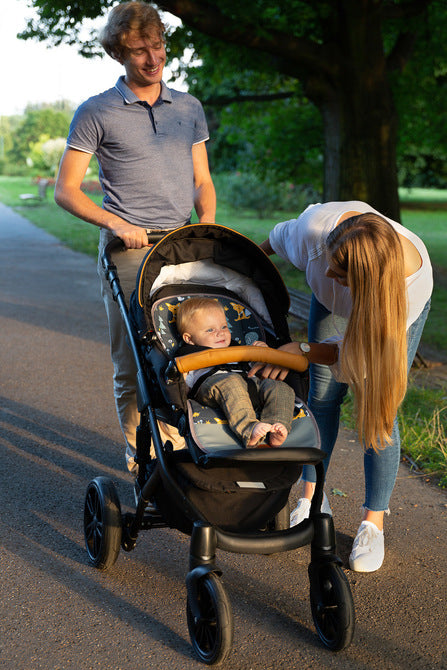 Подложка За Количка – Boho Dusty Rose --- BebeMama