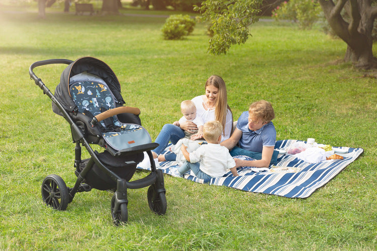 Подложка За Количка – Boho Dusty Rose --- BebeMama