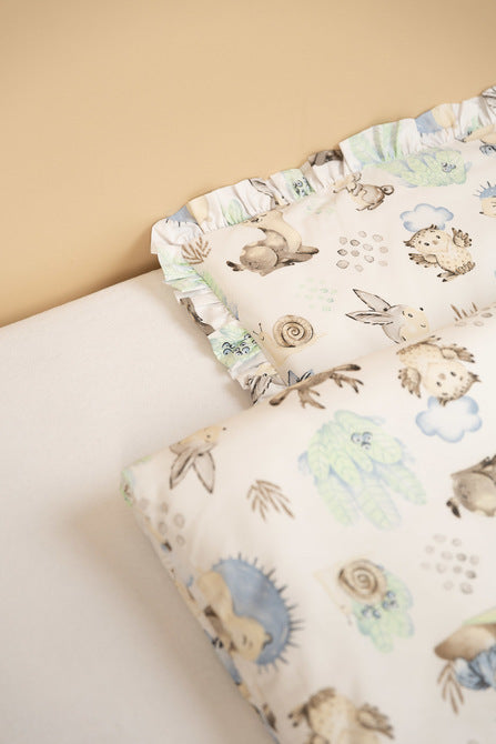 Set de lenjerie de pat 2 piese 100x135 cm Animale