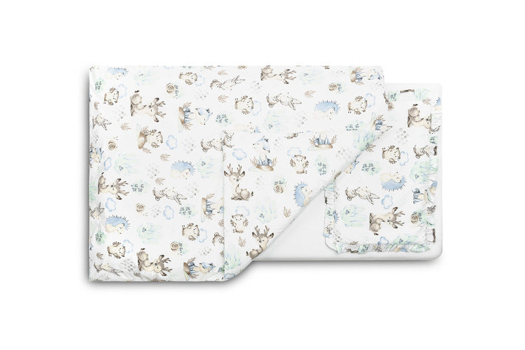 Set de lenjerie de pat 2 piese 100x135 cm Animale