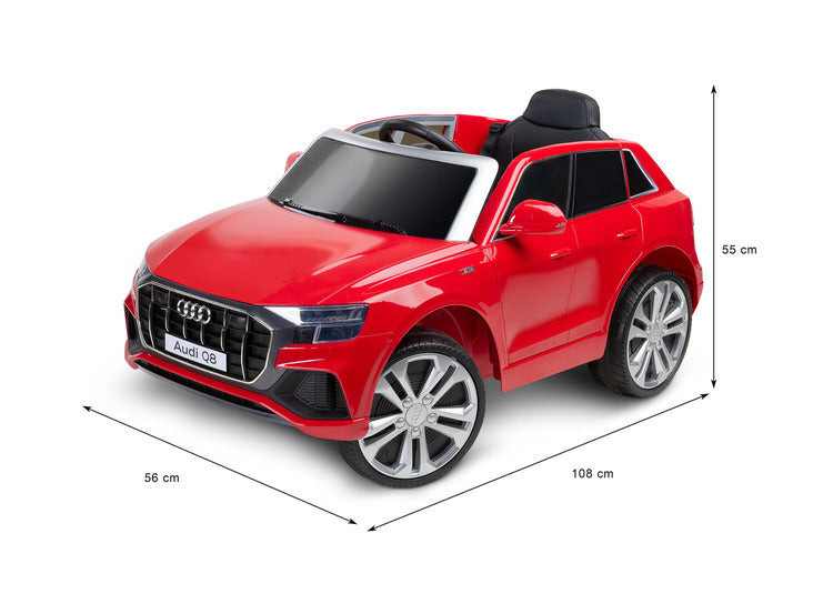 Акумулаторен Автомобил Audi Rs Q8 Бял Caretero Toyz