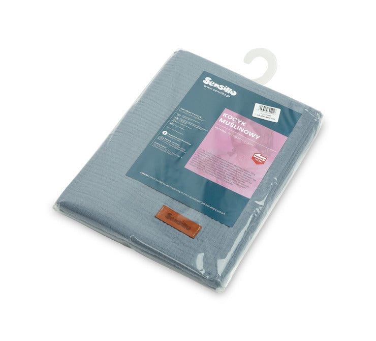 Pătură de muselină Jeans 75X100cm Sensillo